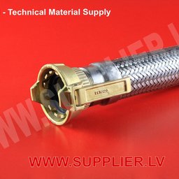 Stainless steel corrugated hoses with TW coupling